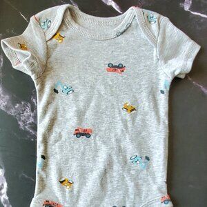Baby Boy's Bodysuit by Carter's Construction Themed 3 mos